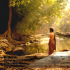 Ascetic Siddhartha in the Forrest [1024x768]