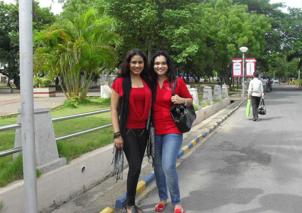 nayana kumari and gayathri dias