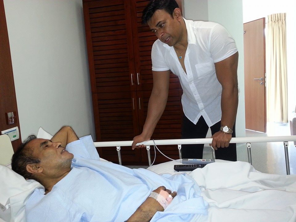 ranjan visit hospital (1)