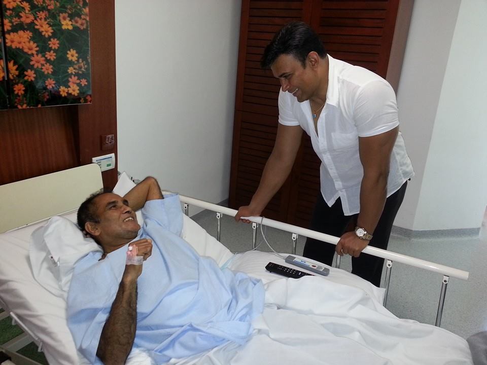 ranjan visit hospital (2)